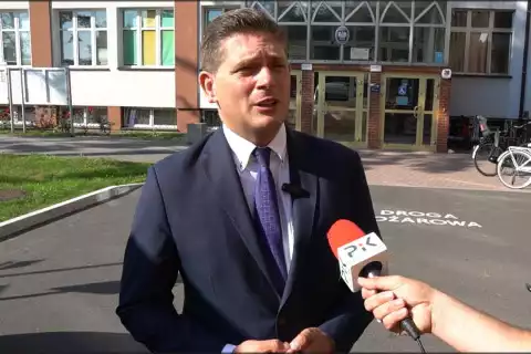 Konferencja prasowa Bartosza Kownackiego