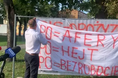 Ireneusz Stachowiak o banerach w Inowrocławiu