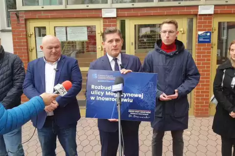 Poseł i radni PiS o ul. Magazynowej