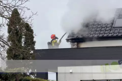 Pożar w Kłopocie koło Inowrocławia