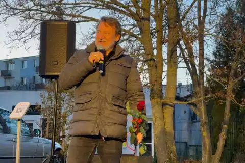 Robert Więckiewicz odsłonił swoją barć